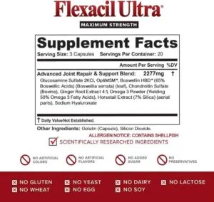Flexacil Ultra - Three Bottles - Image 3